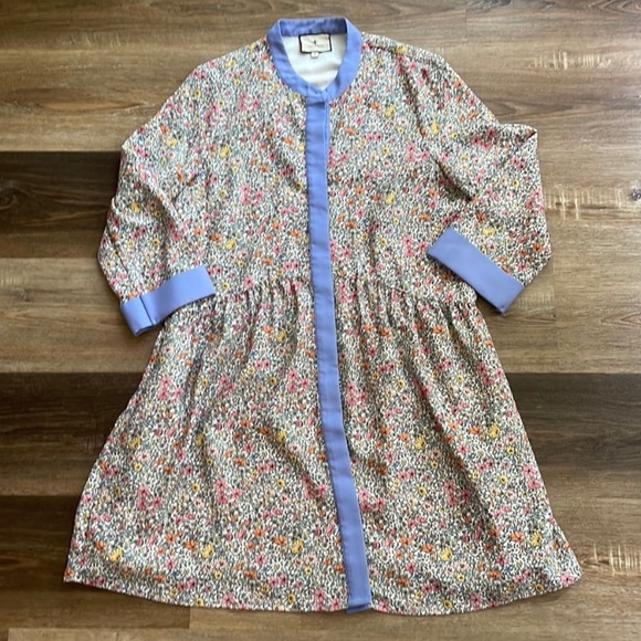Tuckernuck Poppy Royal Shirt Dress - Picture 7 of 7